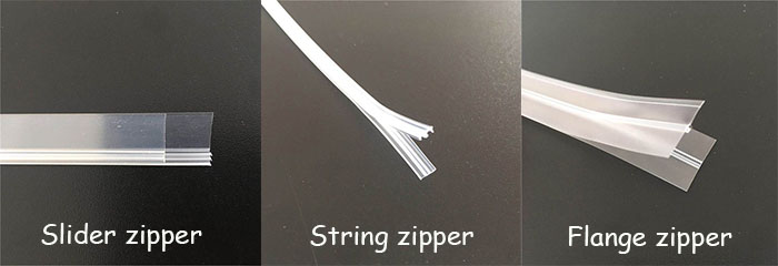პლასტიკური zipper სახის